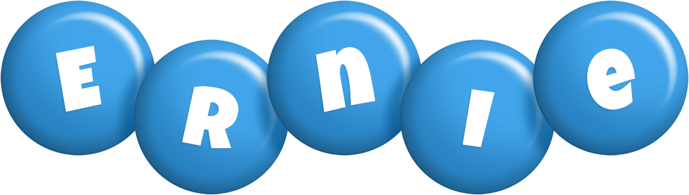Ernie candy-blue logo