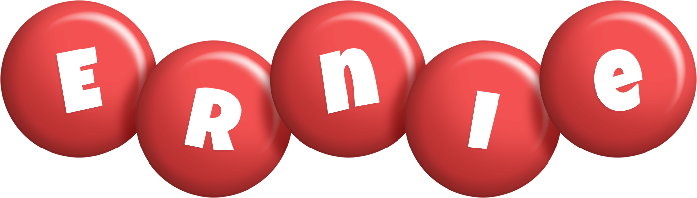 Ernie candy-red logo