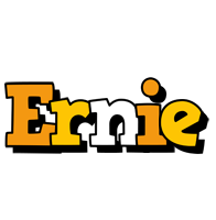 Ernie cartoon logo