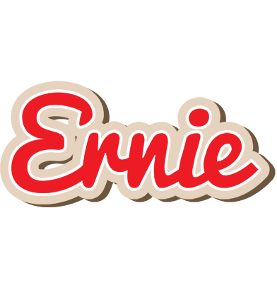 Ernie chocolate logo