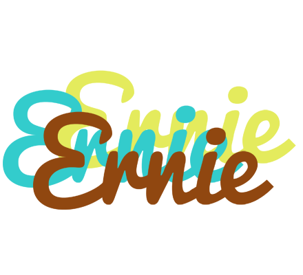 Ernie cupcake logo