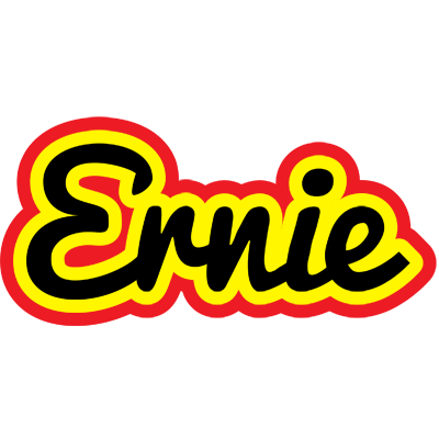 Ernie flaming logo