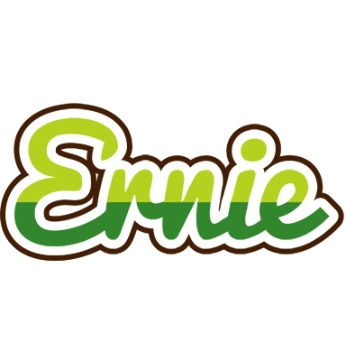 Ernie golfing logo