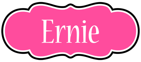 Ernie invitation logo