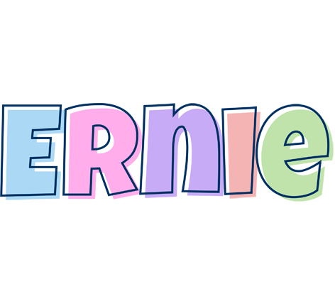 Ernie pastel logo