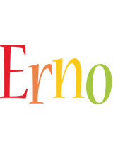 Erno birthday logo