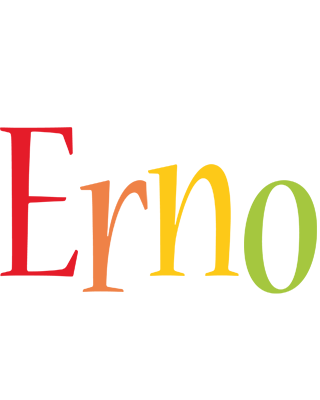 Erno birthday logo