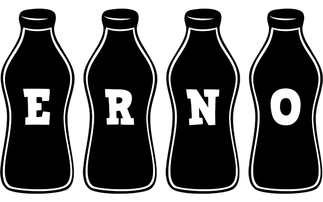 Erno bottle logo