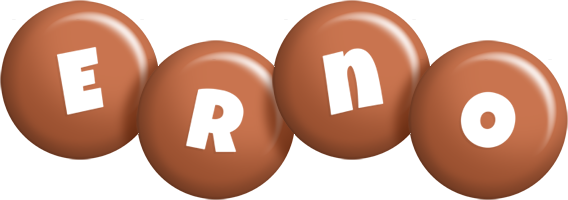 Erno candy-brown logo