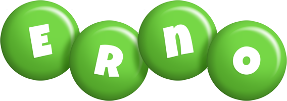 Erno candy-green logo