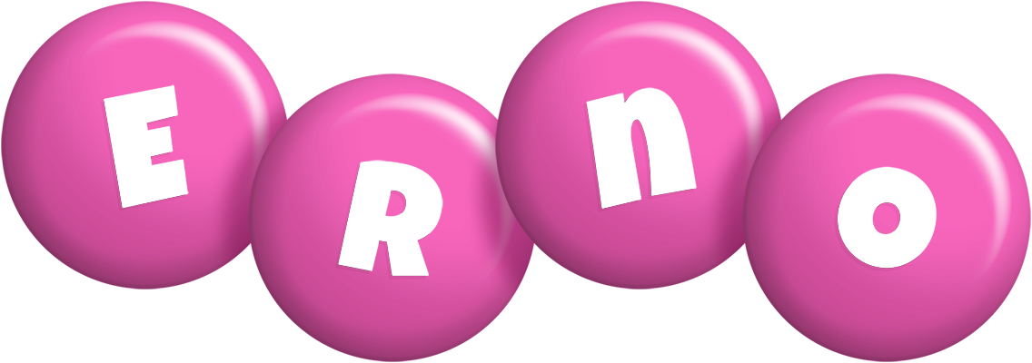 Erno candy-pink logo