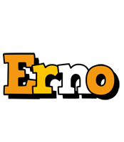 Erno cartoon logo