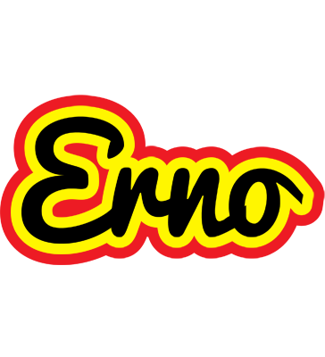 Erno flaming logo