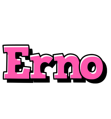 Erno girlish logo