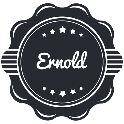 Ernold badge logo