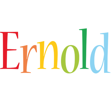 Ernold birthday logo