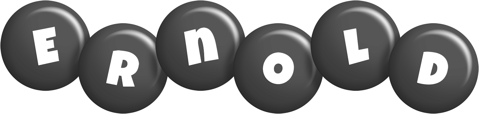 Ernold candy-black logo