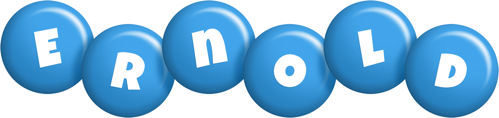 Ernold candy-blue logo