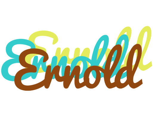Ernold cupcake logo