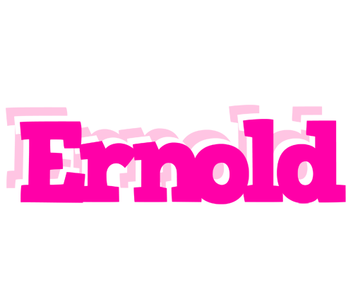 Ernold dancing logo