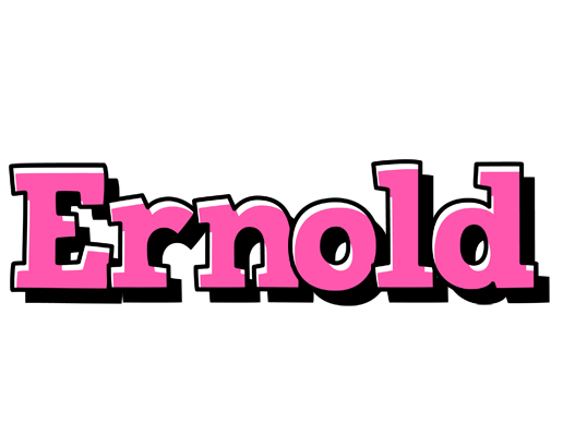Ernold girlish logo