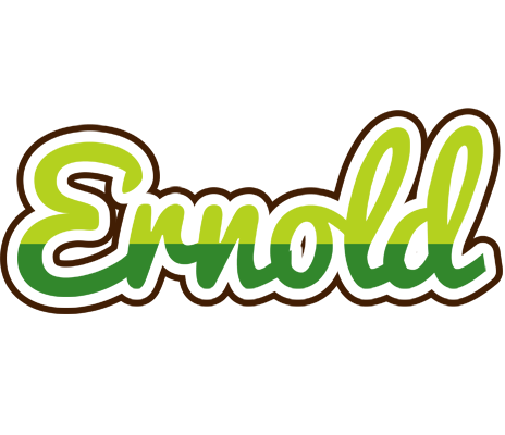 Ernold golfing logo