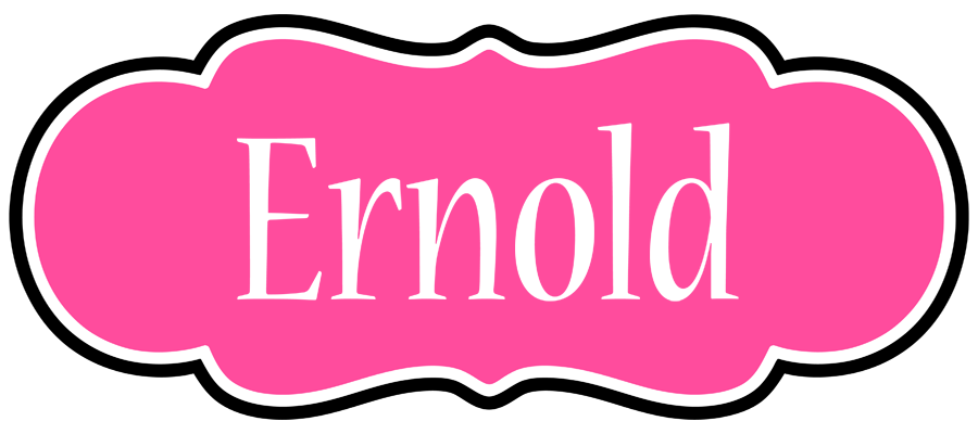 Ernold invitation logo