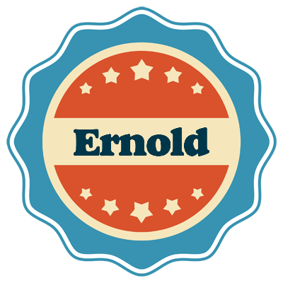 Ernold labels logo