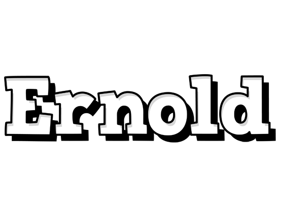 Ernold snowing logo