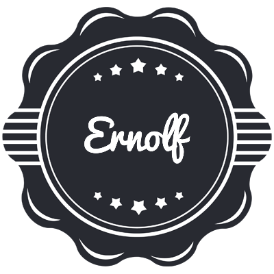 Ernolf badge logo