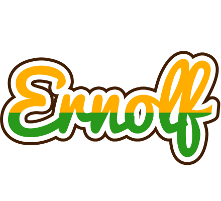 Ernolf banana logo