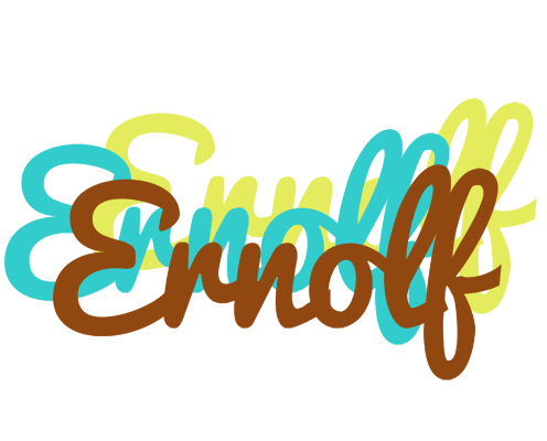 Ernolf cupcake logo
