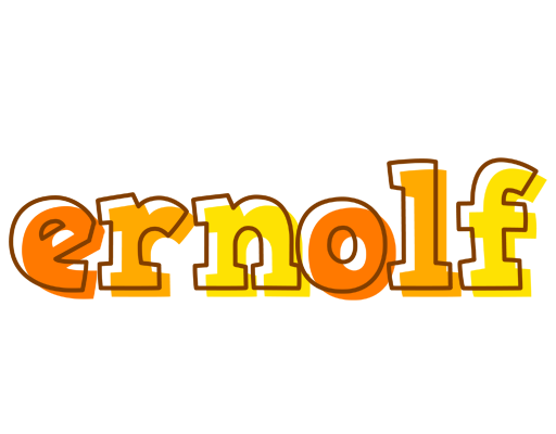 Ernolf desert logo