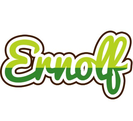 Ernolf golfing logo