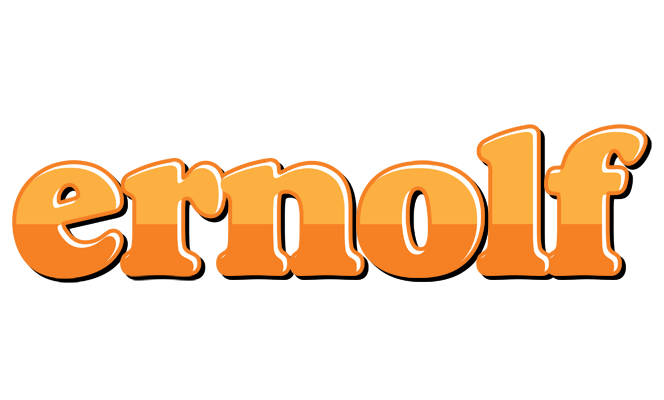 Ernolf orange logo