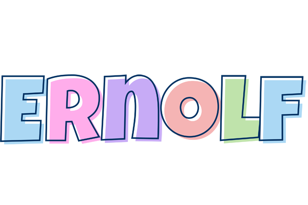 Ernolf pastel logo
