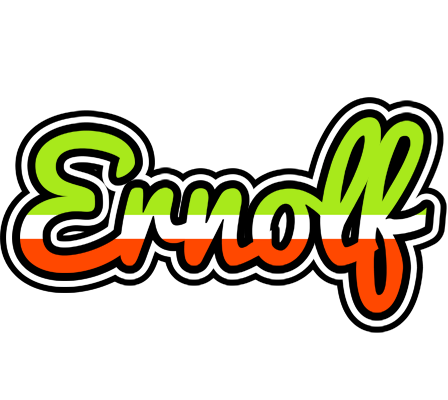 Ernolf superfun logo