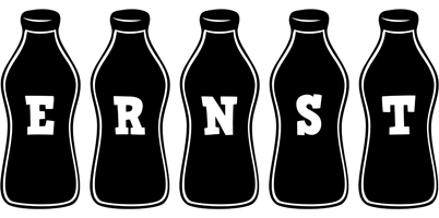 Ernst bottle logo