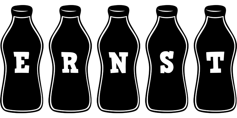 Ernst bottle logo