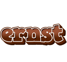 Ernst brownie logo