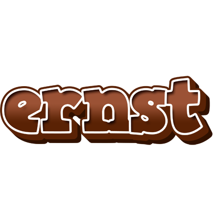 Ernst brownie logo