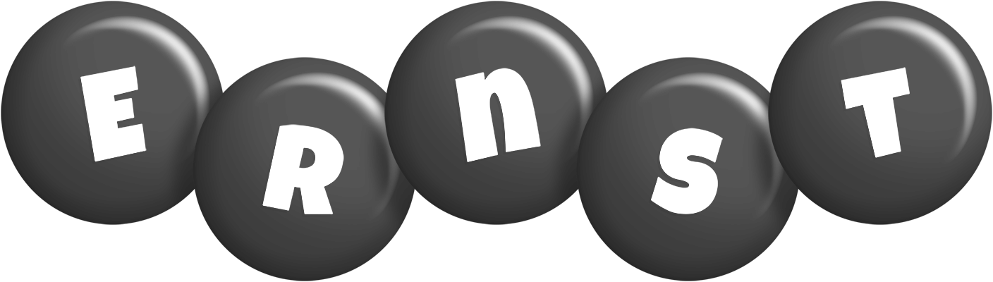 Ernst candy-black logo