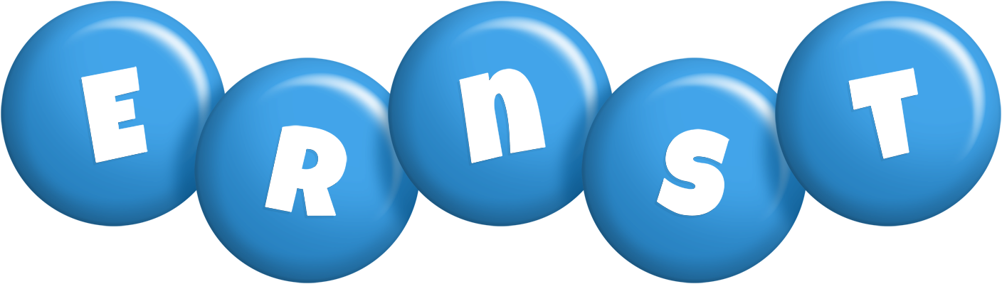 Ernst candy-blue logo