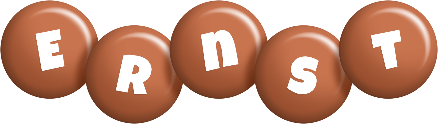 Ernst candy-brown logo