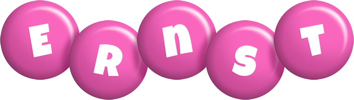 Ernst candy-pink logo