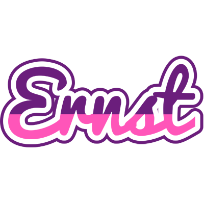 Ernst cheerful logo