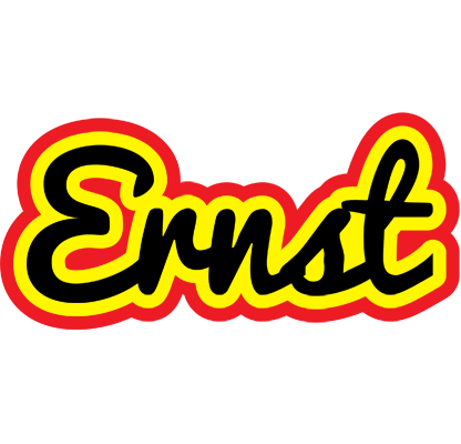 Ernst flaming logo