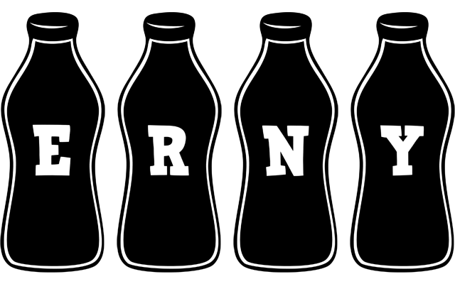 Erny bottle logo