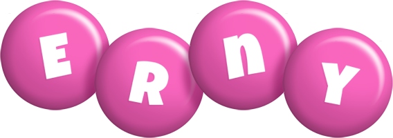 Erny candy-pink logo