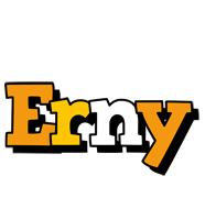 Erny cartoon logo